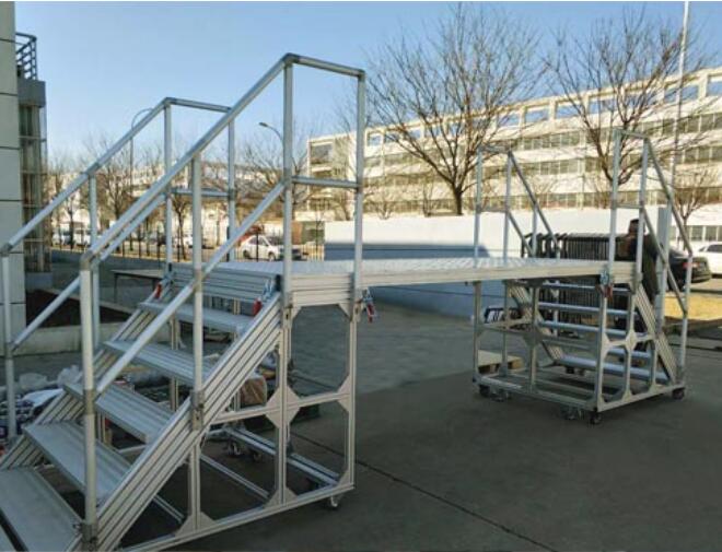 铝型材检修平台-铝型材梯子-铝型材检修平台定制厂家
