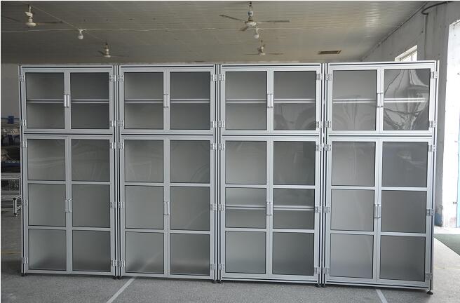 铝型材文件柜-青岛铝合金柜体-铝型材框架