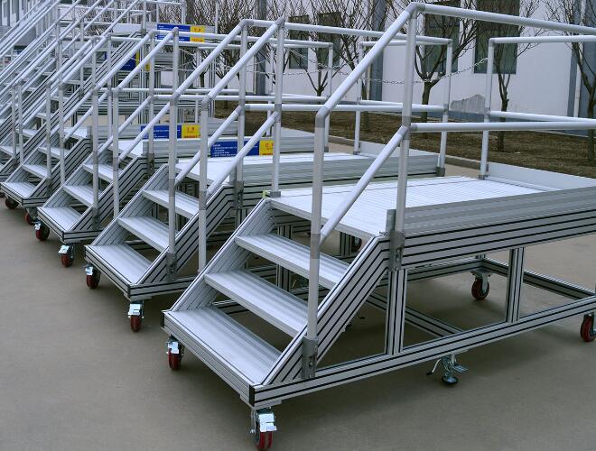 铝型材检修平台梯