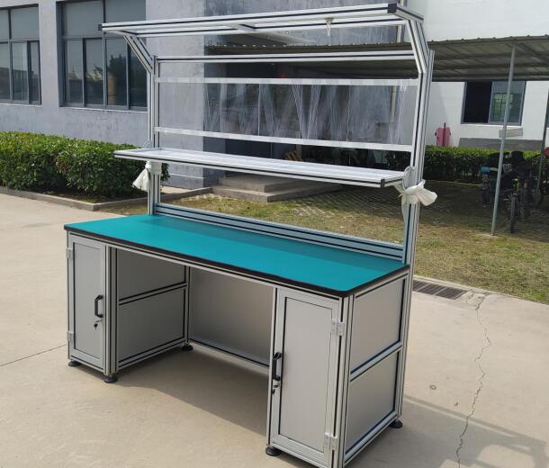 铝合金型材工作桌-铝型材工作桌-潍坊铝型材工作桌定制